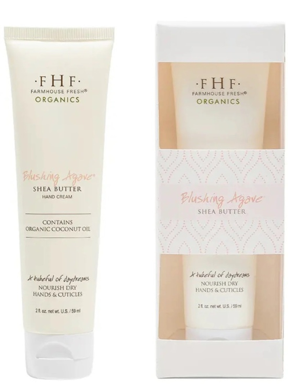 FarmHouse Fresh blushing agave Shea Butter Hand Cream, 59ML